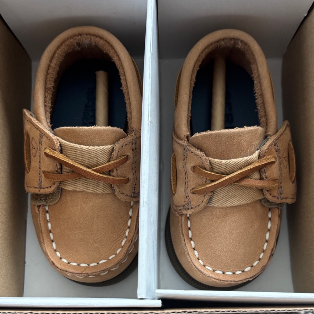 Tan Kids Shoes